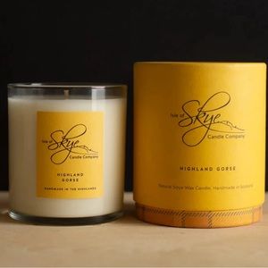 NEW Isle of Skye Scottish Highland Gorse Candle - 45 hours burn time (550 g)